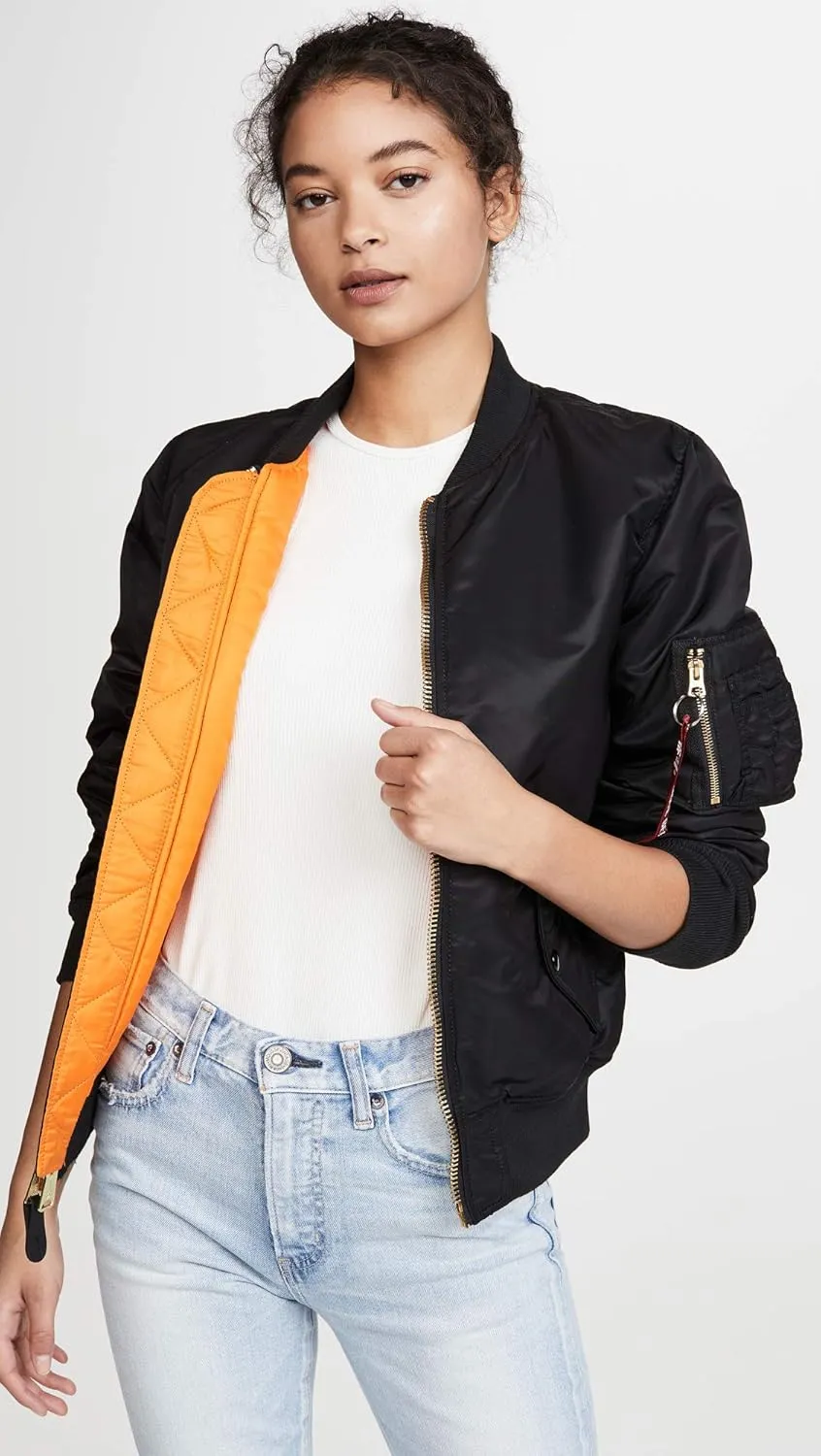 Alpha Industries Women's MA-1 Flight Jacket