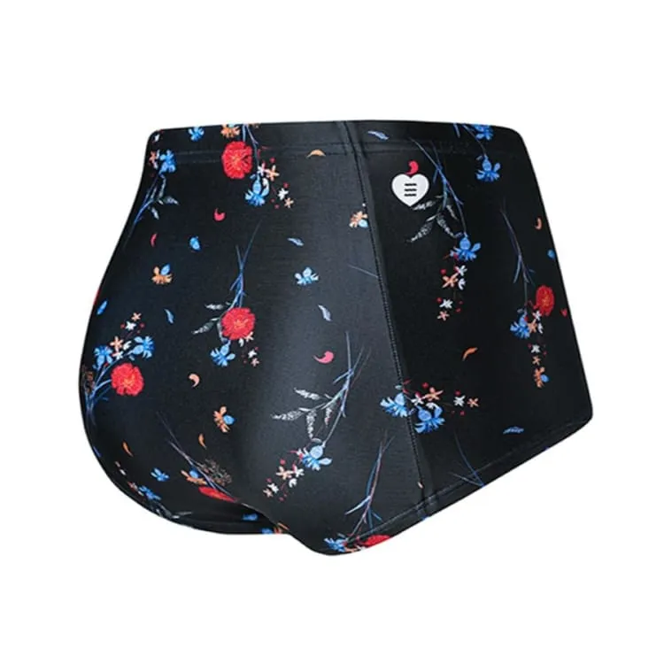 Barrel Womens High Waist Bikini Pantie-NIGHT FLOWER