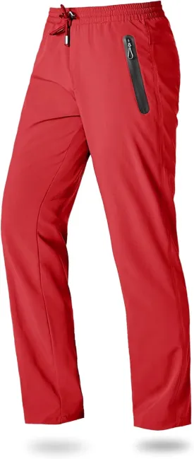 Boladeci Men's Joggers Lightweight Quick Dry Casual Athletic Hiking Pants Sweatpants with Pockets Elastic Waist