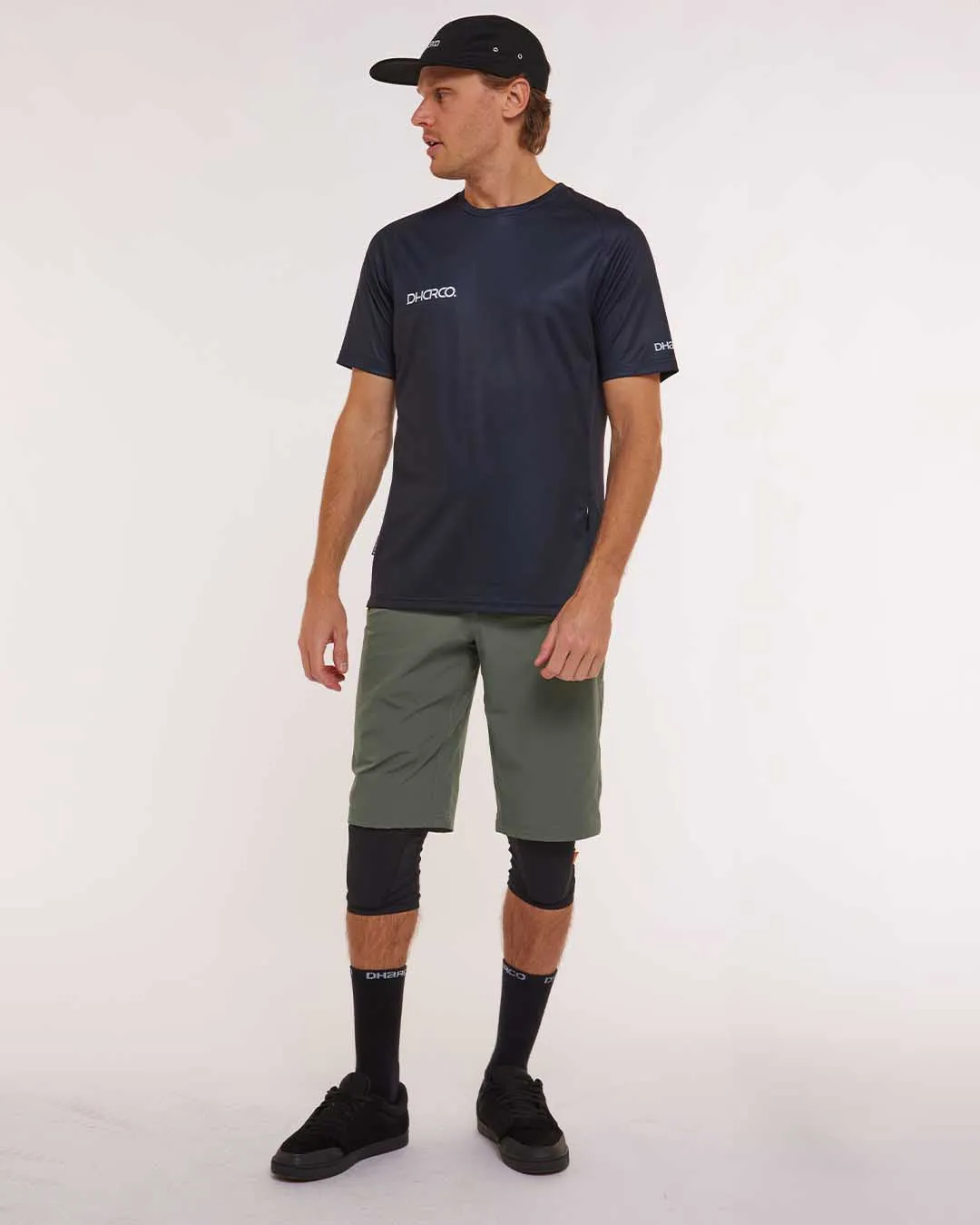 Dharco Mens Gravity Shorts | Gorilla Green