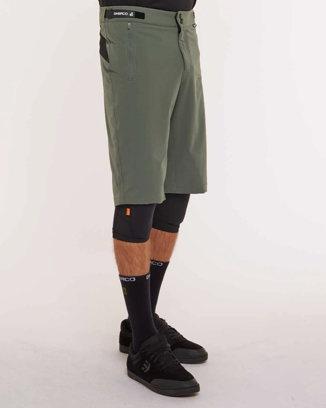 Dharco Mens Gravity Shorts | Gorilla Green