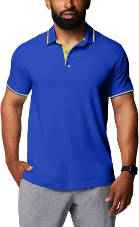 Golf Polo Shirts for Men Short Sleeve Quick Dry Performance Moisture Wicking