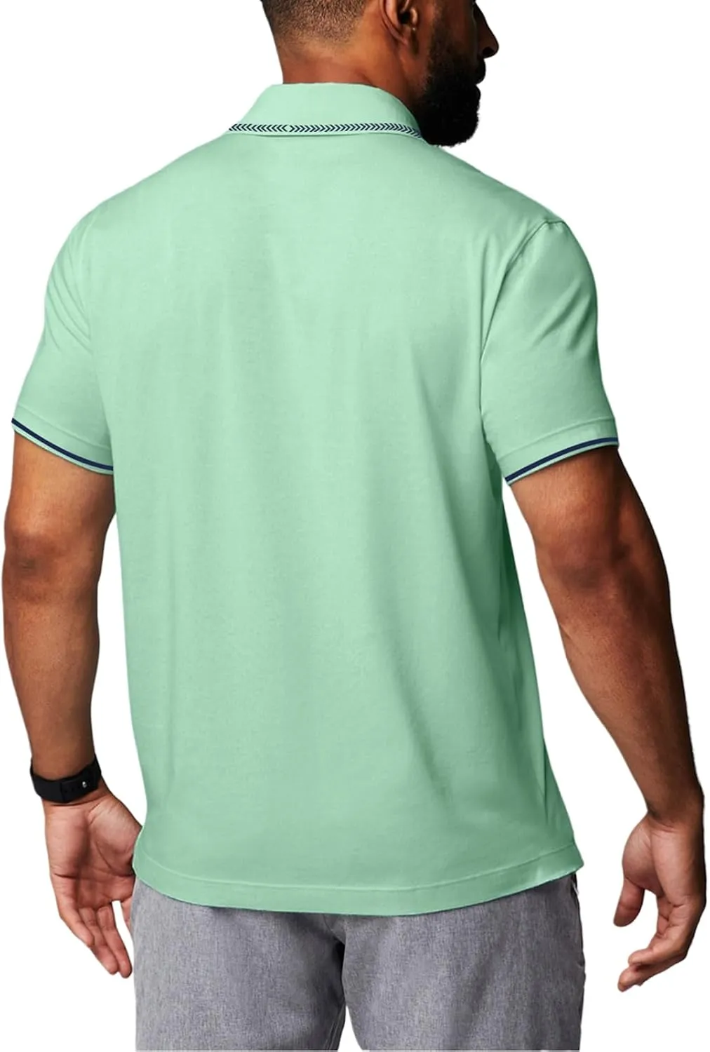 Golf Polo Shirts for Men Short Sleeve Quick Dry Performance Moisture Wicking