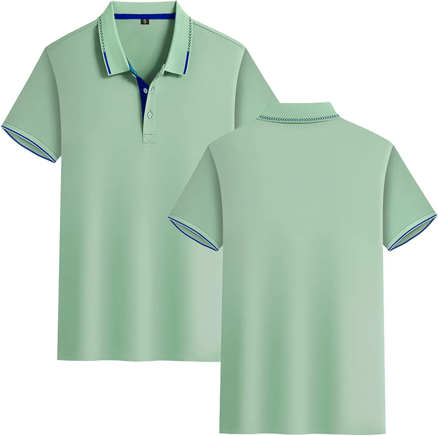 Golf Polo Shirts for Men Short Sleeve Quick Dry Performance Moisture Wicking