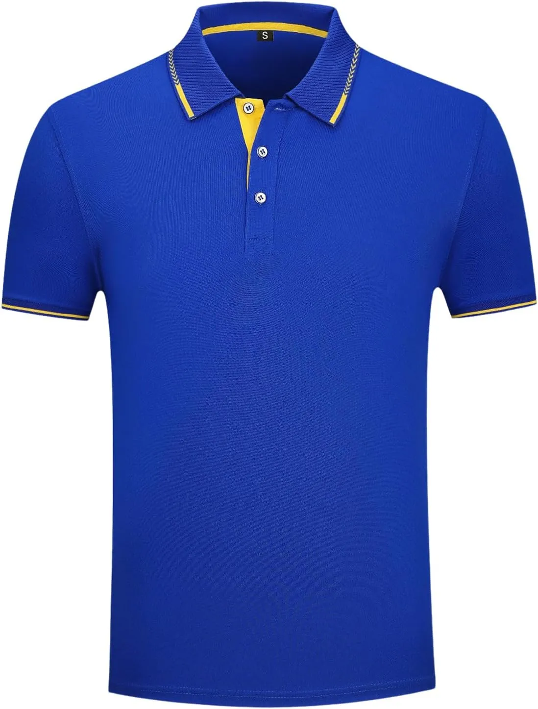 Golf Polo Shirts for Men Short Sleeve Quick Dry Performance Moisture Wicking