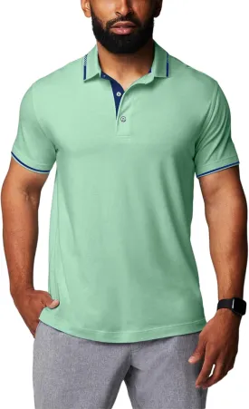 Golf Polo Shirts for Men Short Sleeve Quick Dry Performance Moisture Wicking