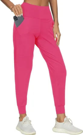 Kcutteyg Womens Joggers with Pockets, Lightweight Quick Dry Athletic Workout Soft Pants for Gym, Yoga, Running