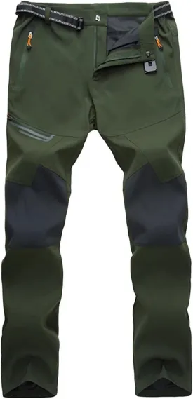 MAGCOMSEN Men's Hiking Pants Quick-Dry Water Resistant Lightweight Work Outdoor Pants with Zipper Pockets