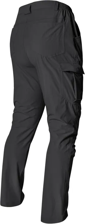 Men's Cargo Hiking Work Pants with 6 Pockets Lightweight Water Resistant Quick Dry Tactical Pants