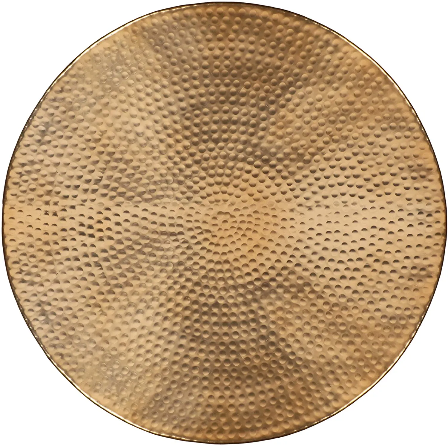 Modern Aluminum Coffee Table, Brass