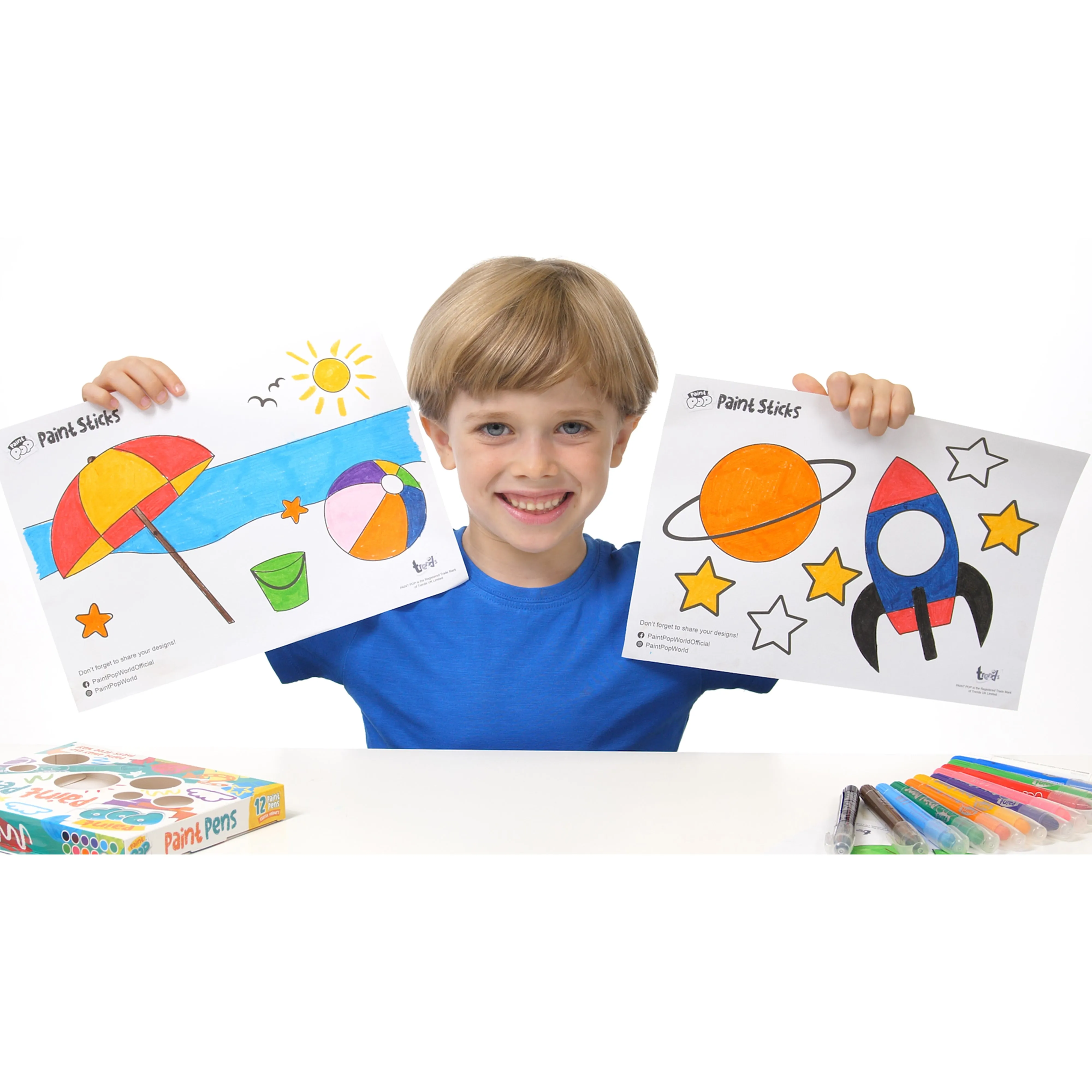 Paint Pop  12 Pack Quick Dry Paint Pens