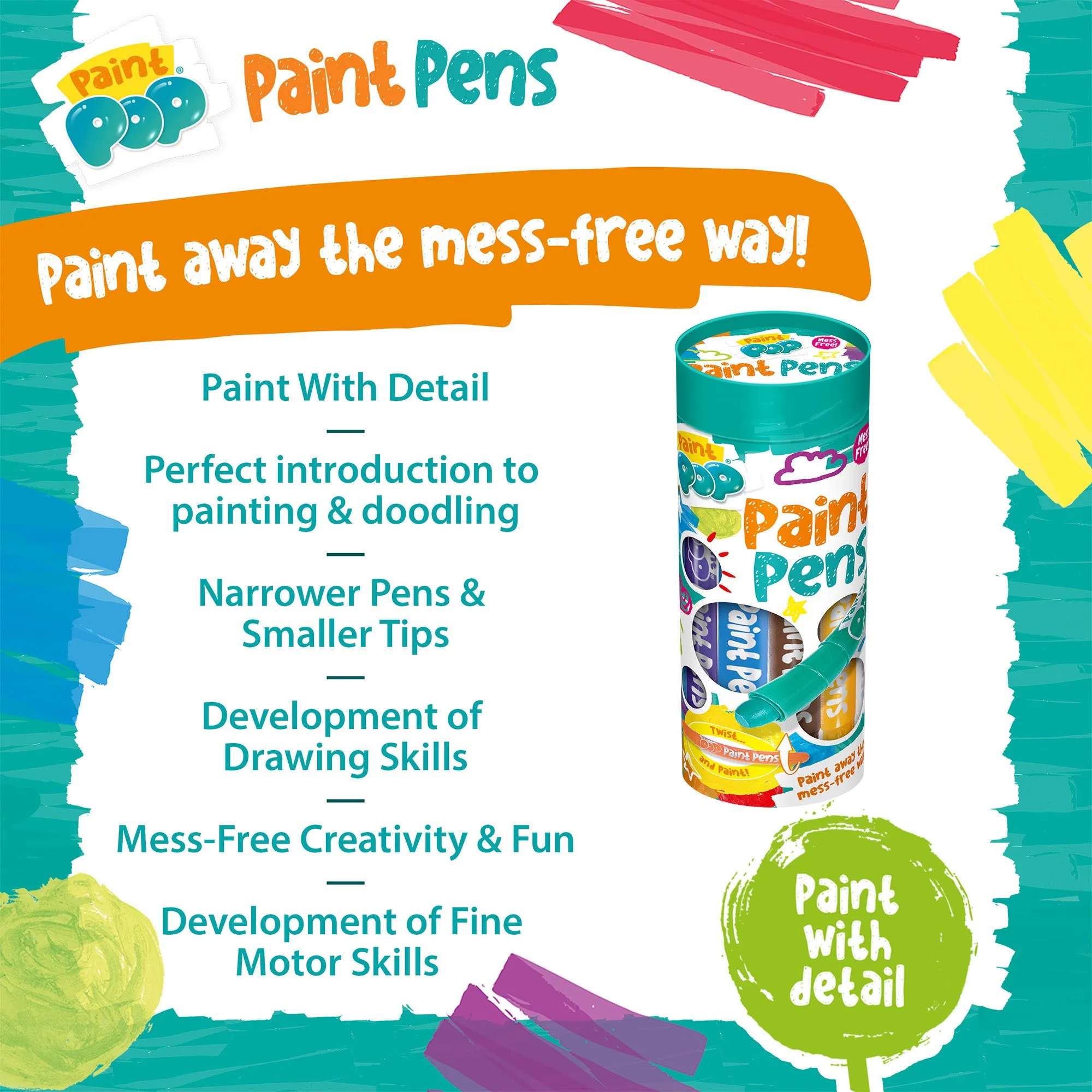 Paint Pop  12 Pack Quick Dry Paint Pens