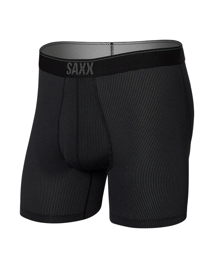 Quick-Dry Performance Boxer Brief 5"-Black-SAXX