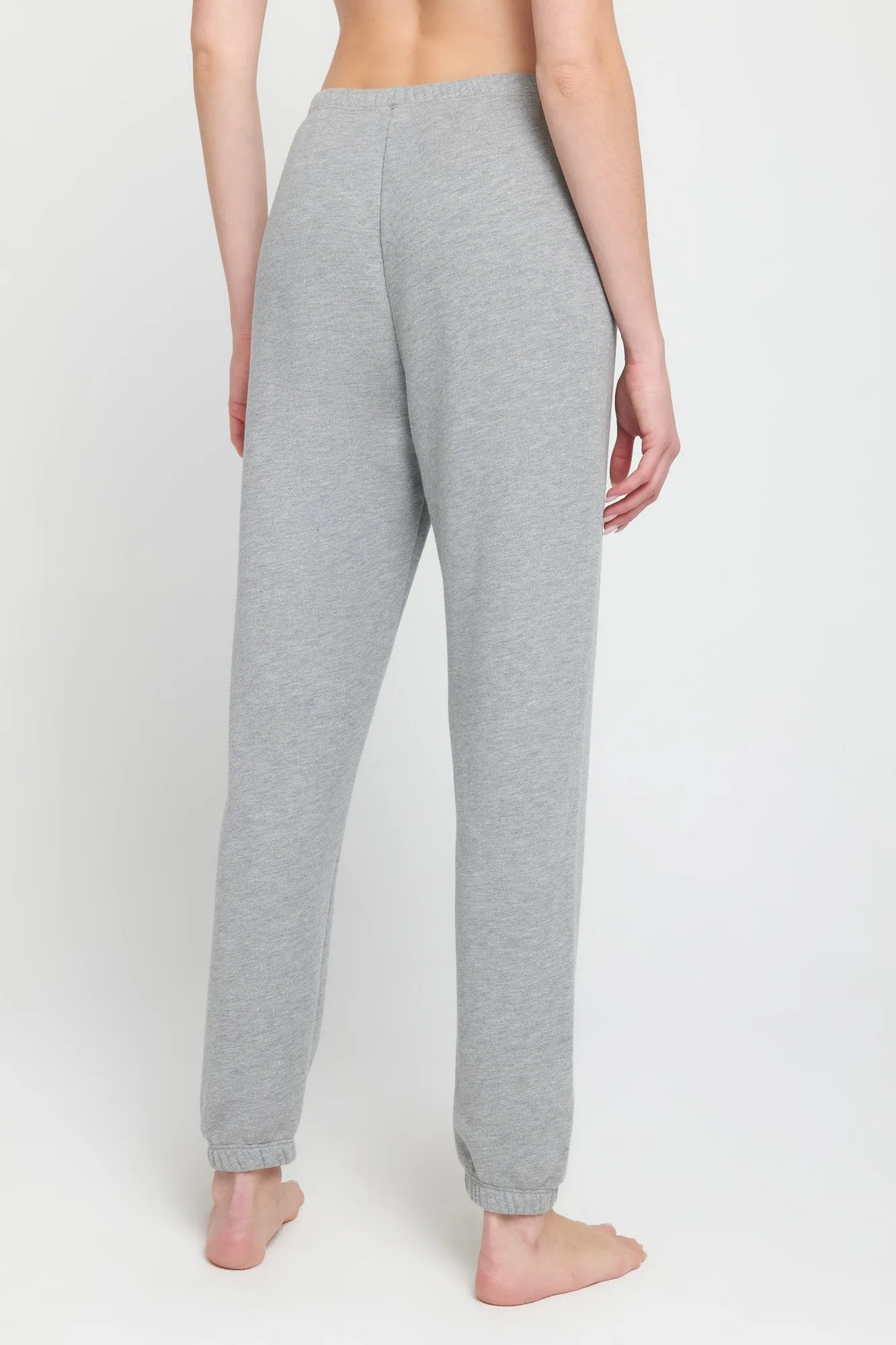 Spiritual Gangster Yin Yang Luna Sweatpant - Heather Ash