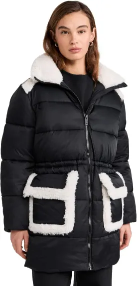 UGG Women's Amal Plushseam Puffer Coat
