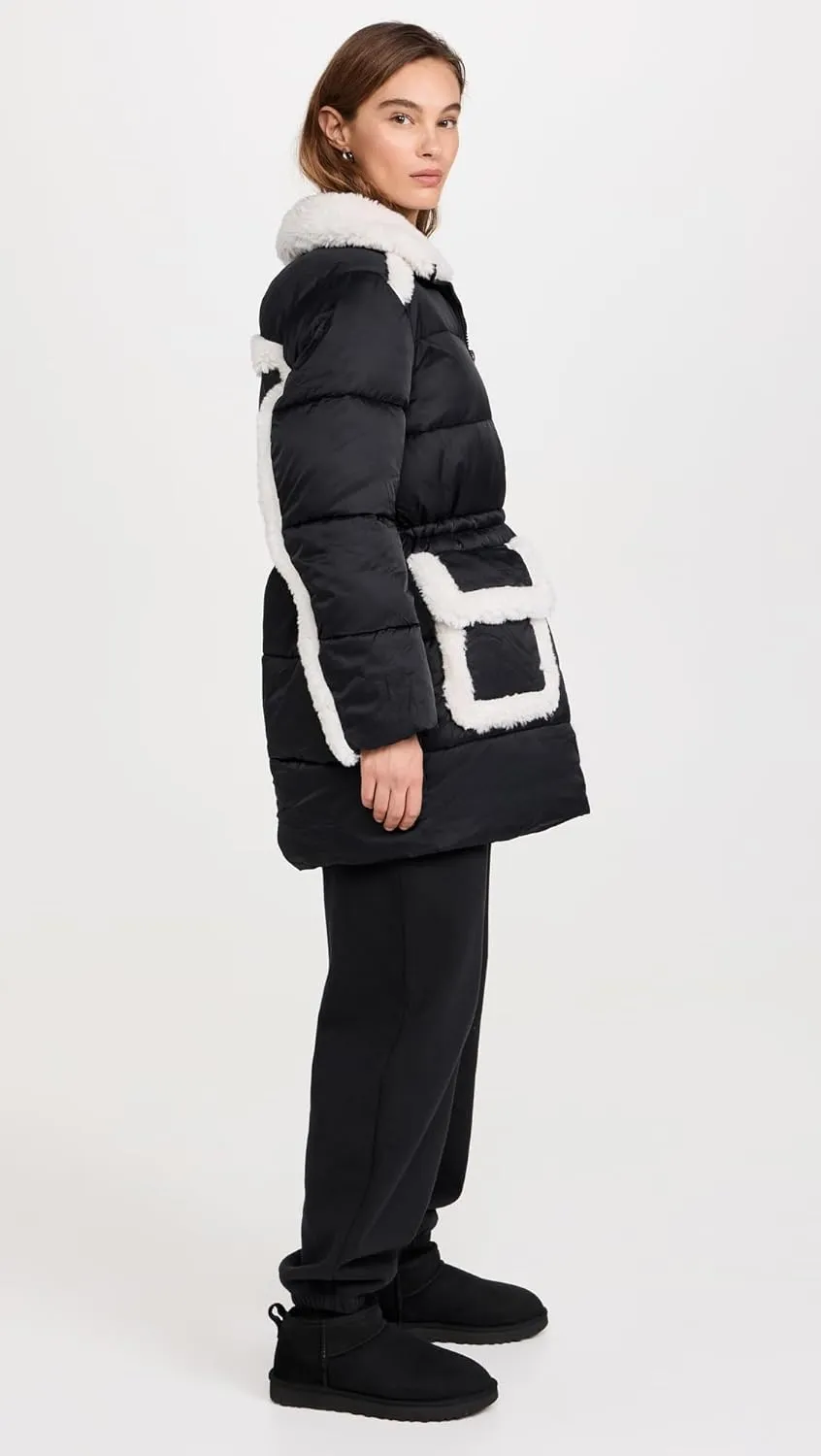UGG Women's Amal Plushseam Puffer Coat