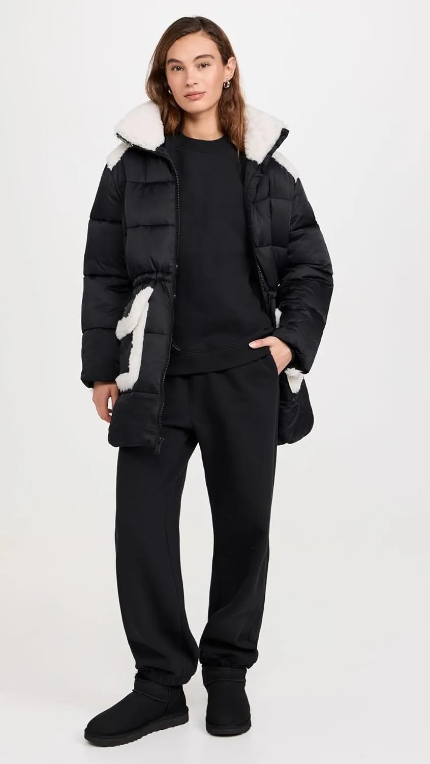 UGG Women's Amal Plushseam Puffer Coat