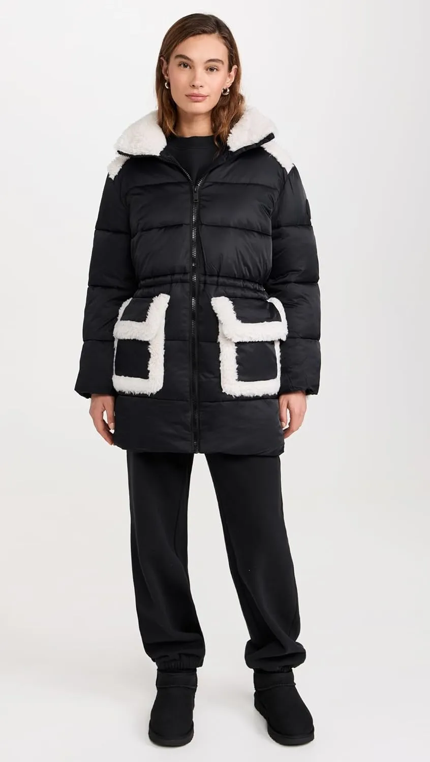 UGG Women's Amal Plushseam Puffer Coat